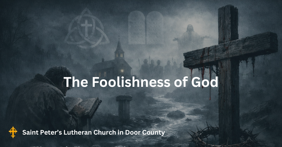 The foolishenss of God